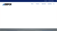 Desktop Screenshot of deporindustries.net